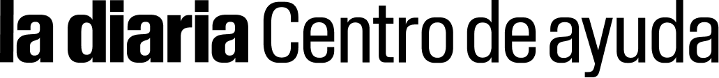 Logo la diaria centro de ayuda